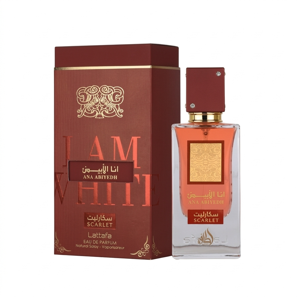 Parfum Arabesc Ana Abiyedh Scarlet pentru Femei, Apă de Parfum 60 ml, Ediție Premium Specială
