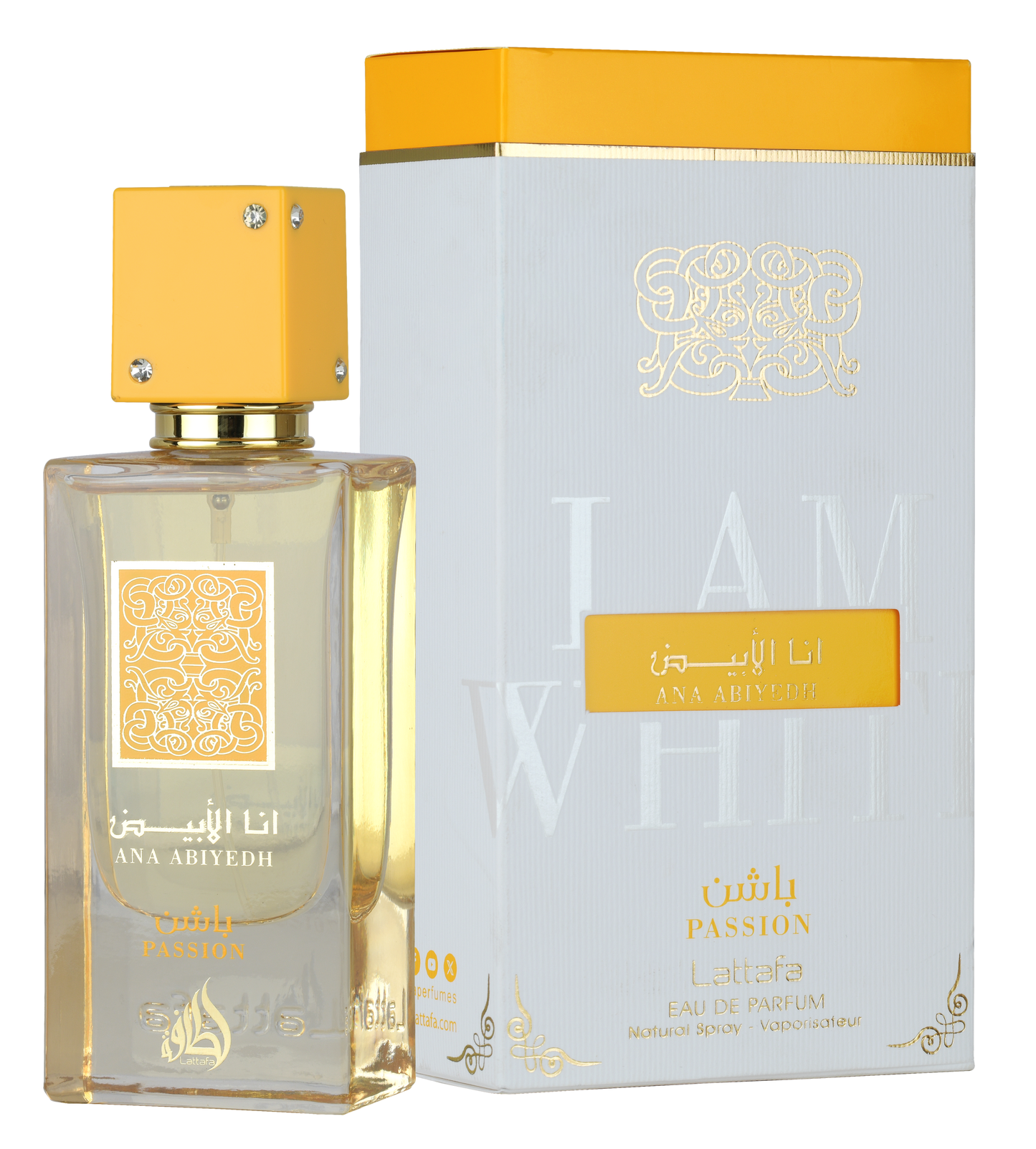 Ana Abiyedh Passion Eau de Parfum 100 ml pentru Femei – Parfum Dulce Fructat cu Maracuja și Vanilie