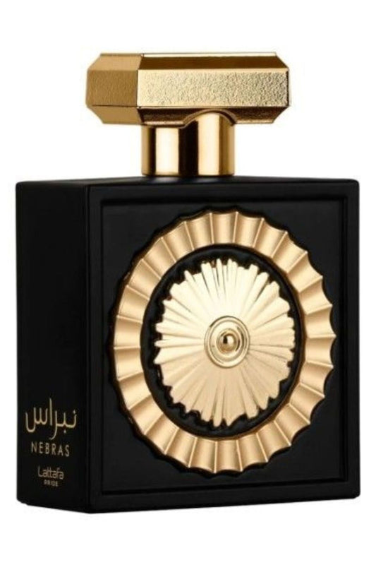 Parfum Arabesc Nebras pentru Bărbați și Femei, Apă de Parfum 100 ml, Sticlă Neagră de Colecție
