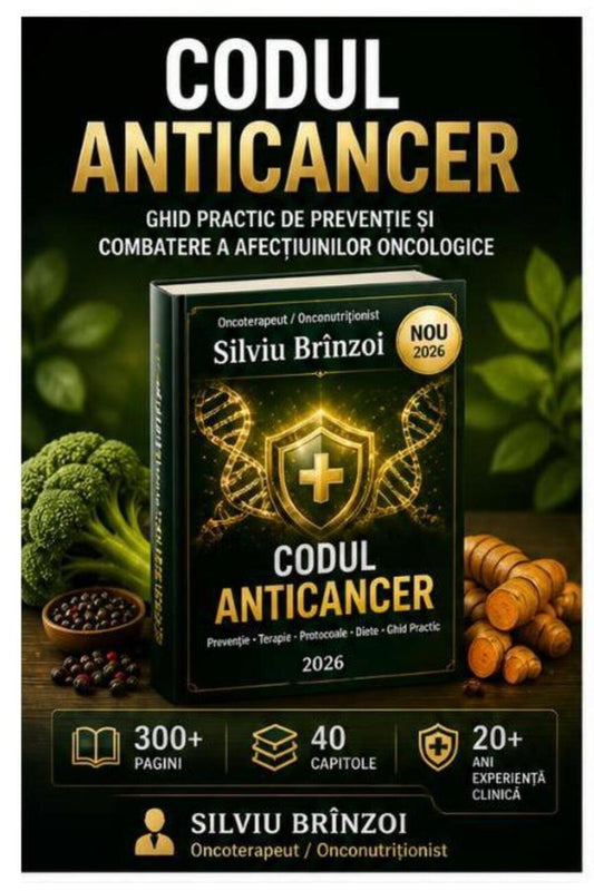 CODUL ANTICANCER-Ghid practic de prevenție și combaterea afectiunilor oncologice-Autor