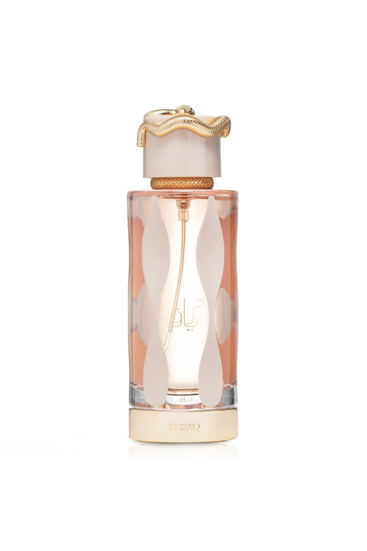 Parfum Teriaq, Lattafa, apă de parfum 100 ml, unisex - inspirat de La Belle de Jean Paul Gaultier