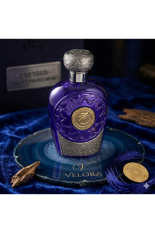 Parfum Blue Oud Elixir pentru Bărbați, Apă de Parfum 100 ml, Aromă Intensă și Elegantă