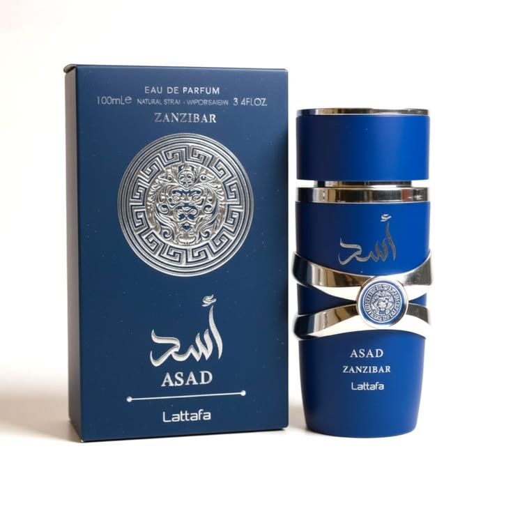 Asad Zanzibar Apa de Parfum, Lattafa, Barbati - 100 ml
