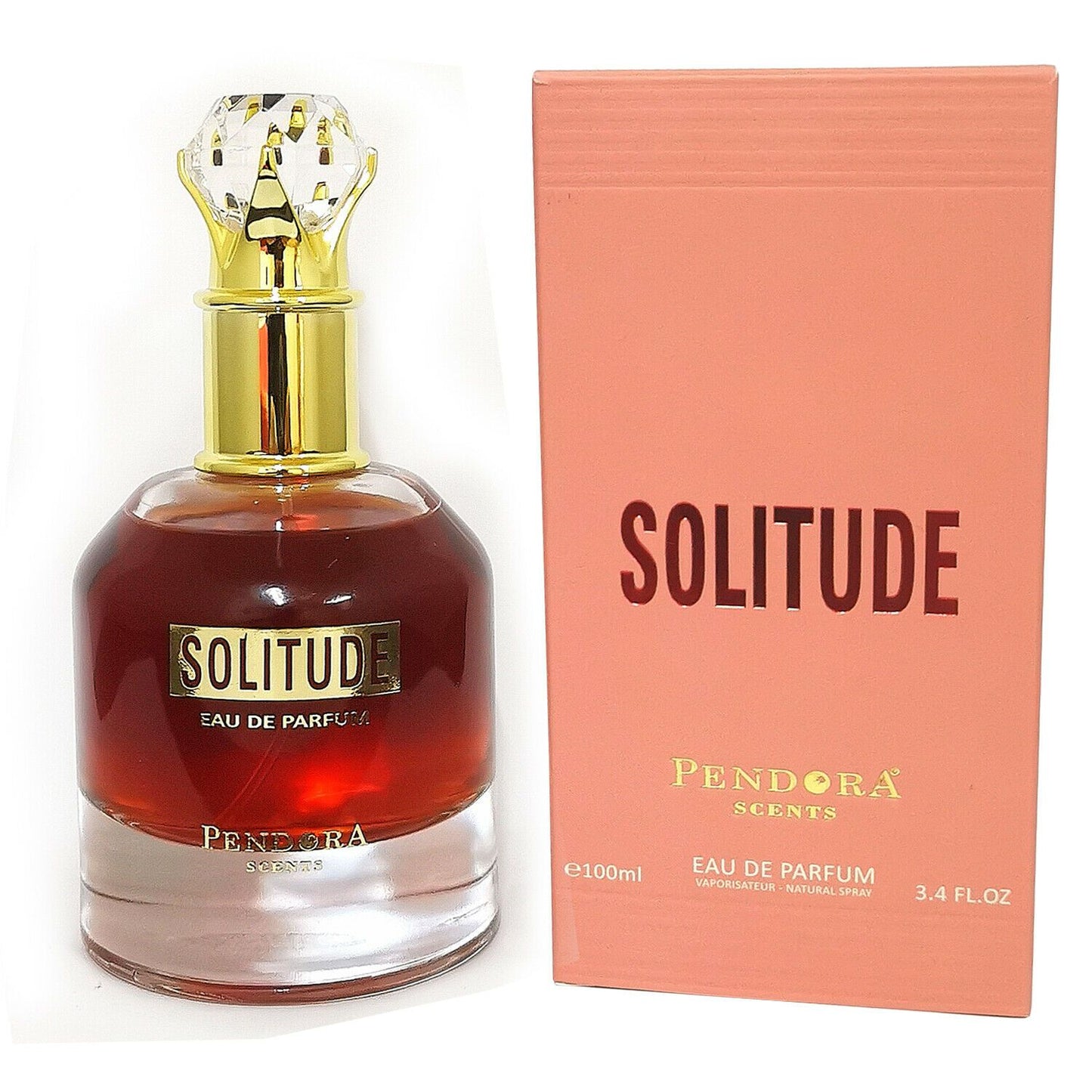 Paris Corner Solitude Eau de Parfum 100ml – Parfum Feminin Floral Delicat