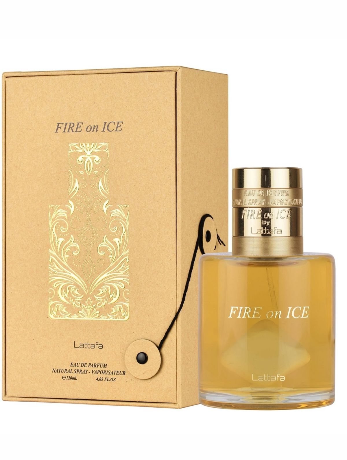 Fire On Ice Apă de Parfum Unisex 100 ml – Dulce Oriental cu Condimente, Vanilie și Lemn Ambrat