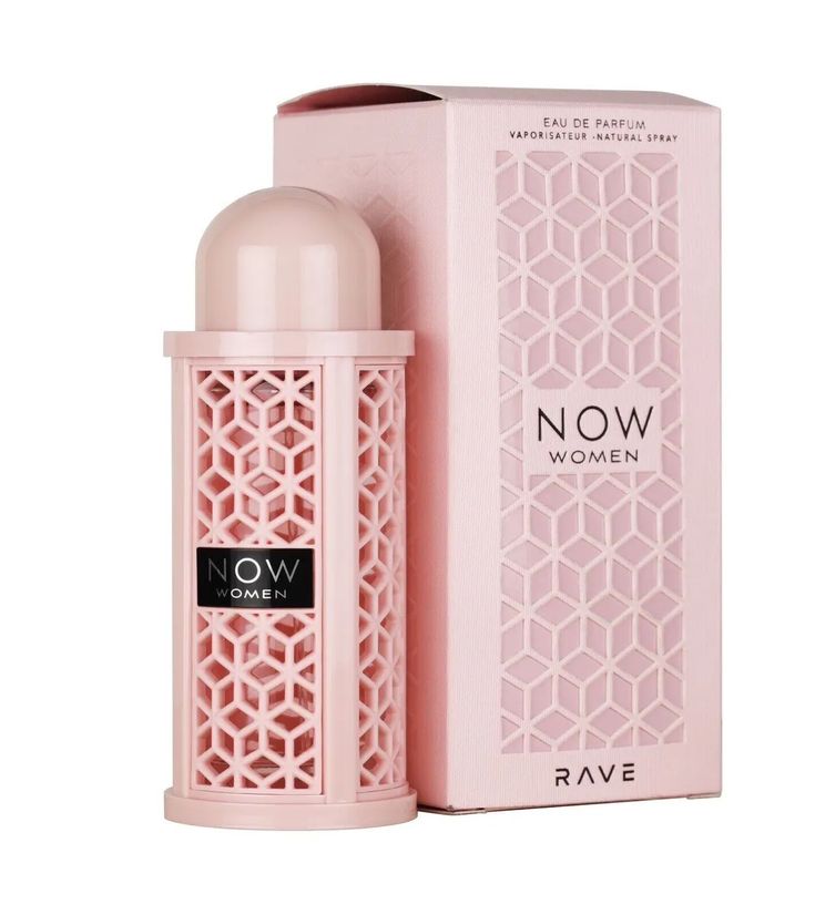 Rave Now Women Apă de Parfum pentru Femei 100 ml – Fructat Dulce cu Fructe Roșii, Bezea și Vanilie