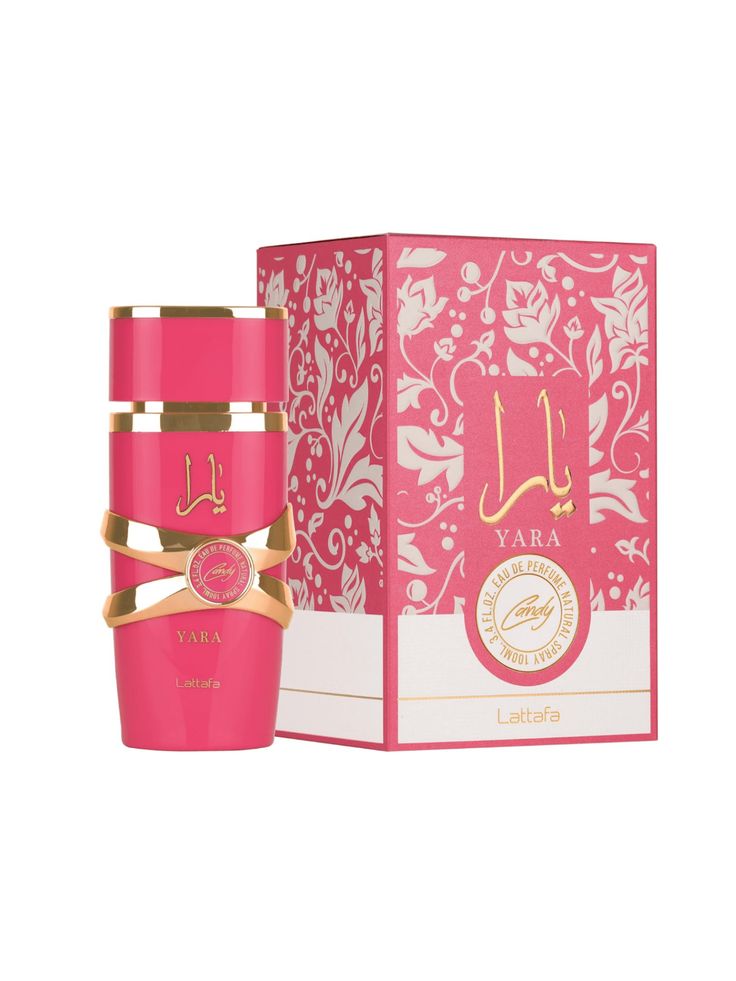 Yara Candy Eau de Parfum pentru Femei 100 ml – Parfum Dulce Fructat cu Vanilie și Mosc